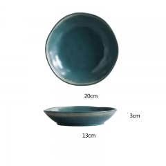 8-inch deep plate