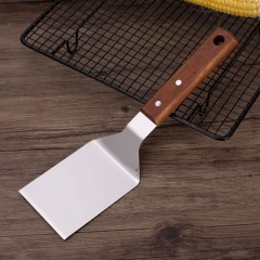 Short frying shovel