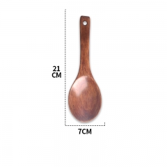 Wooden rice spoon