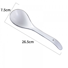 Black side spoon