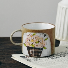 Flower basket cup