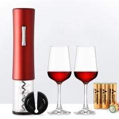 Red + wine glass