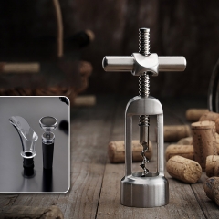 Bottle opener + wine stopper