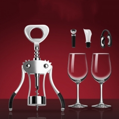 Basic style + wine stopper + wine pouring device + paper cutter + wine cup