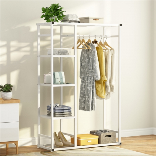 Simple clothes storage cabinet household space saving folding wardrobe