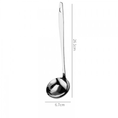 6.7cm steel spoon