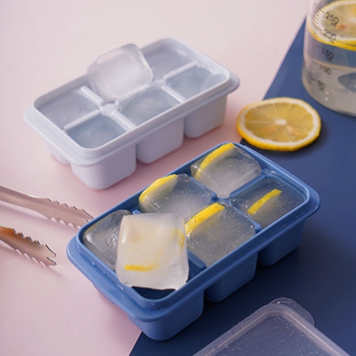 Refrigerator ice cube freezer household creative ice cube box with lid homemade ice cube mold 3