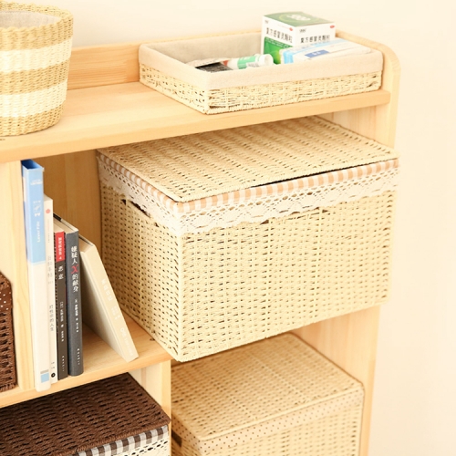 Storage box wardrobe artifact finishing storage box storage box household clothes box clothing snack rattan basket