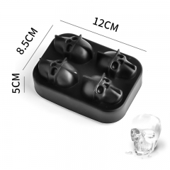 Skull ice mold