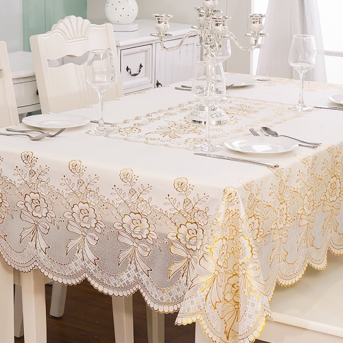 Plastic tablecloth waterproof, scalding and oil-proof tablecloth PVC table mat rectangular coffee table