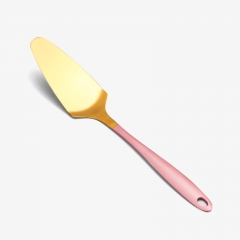 Pink handle gold