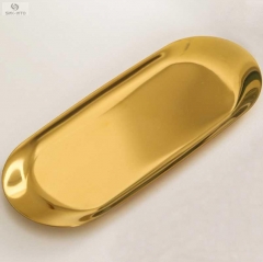 Gold tray