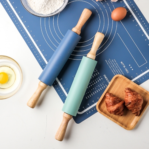 Roller rolling pin household rolling pin trumpet silicone dough stick rod face bar commercial bar face