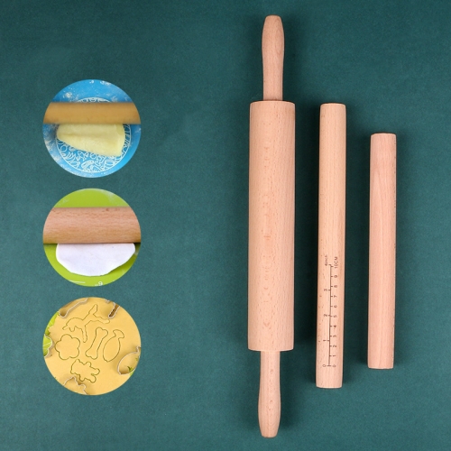 Rolling pin large kitchen dumpling skin rolling pin household headland pin solid wood does not stick