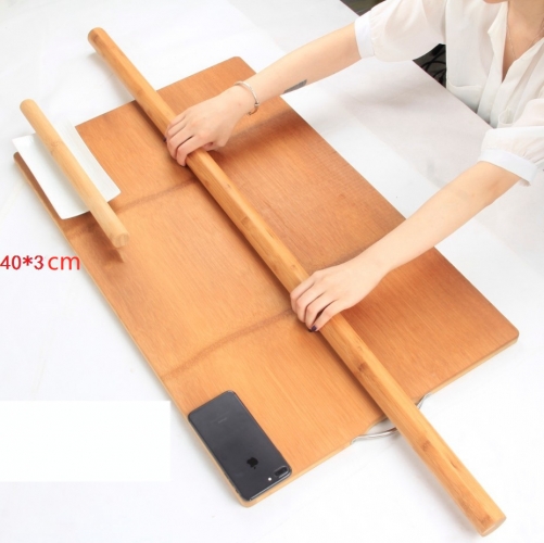 Large-size household rolling pin and noodle stick, bamboo noodle stick and noodle stick are solid