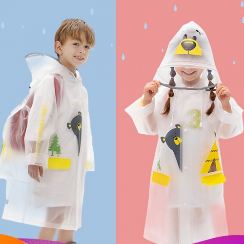 Children's raincoat kindergarten boys girls pupils waterproof children's raincoat