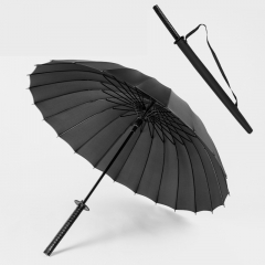 24 bone knife umbrella black