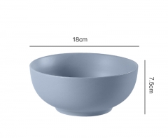 Blue 7-inch bowl