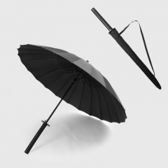 24 bone knife umbrella black