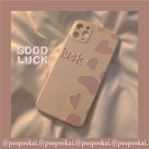 Ins pink girl splicing is suitable for Apple 1211promax case XSxr soft iPhone 78plus