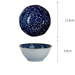 Xiangyang flower 5 inch octagonal bowl