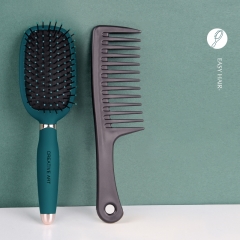 Air cushion comb + big tooth comb