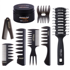 Seven piece set + hair wax