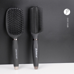 Black air cushion comb + styling comb