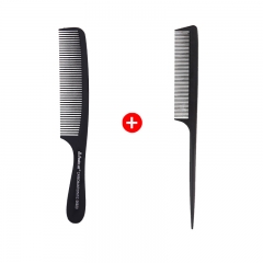 Apple comb + pointed tail comb