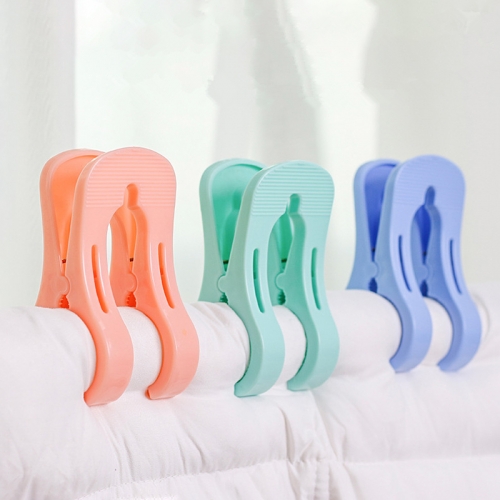 Clothes airing clip Large Size Quilt clip windproof clip multi functional household fixed plastic clothes airing clip