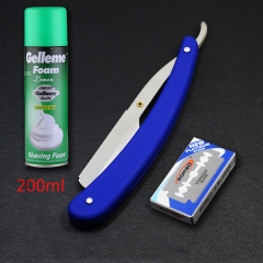 Blue knife holder + 10 blades + foam