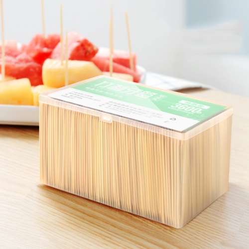 Toothpick 3600 disposable toothpick double headed Point Hotel wholesale Restaurant Restaurant bamboo toothpick household business