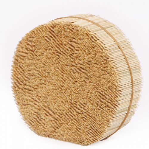 Big plate double head toothpick fruit toothpick Restaurant Hotel household natural bamboo green toothpick disposable bamboo toothpick