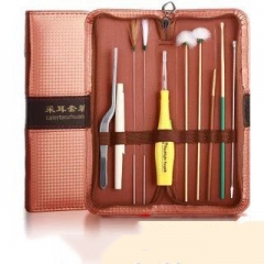 Ear picking tool 10 Piece zipper bag