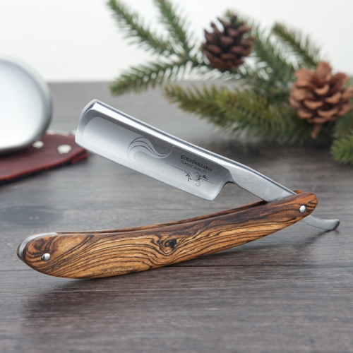 Kingyuan wood handle sw21 retro razor manual old razor shaving knife shaving shaving