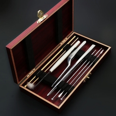 Ear picking tool 8 pieces wooden box