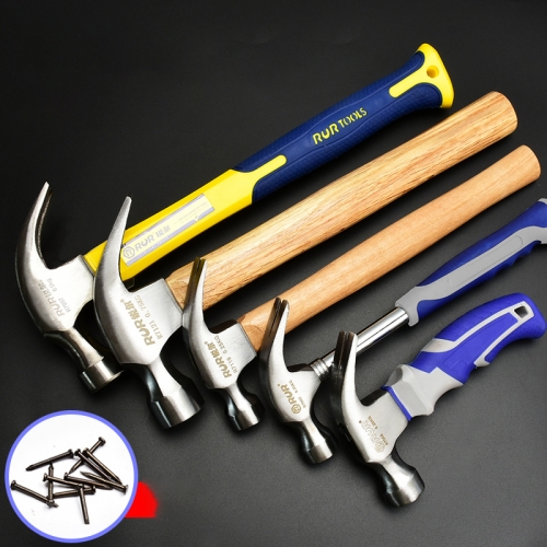 Sheep horn hammer, woodworking hammer, special steel hammer, iron hammer, small hammer, all in one hammer