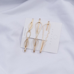 Three piece clip set