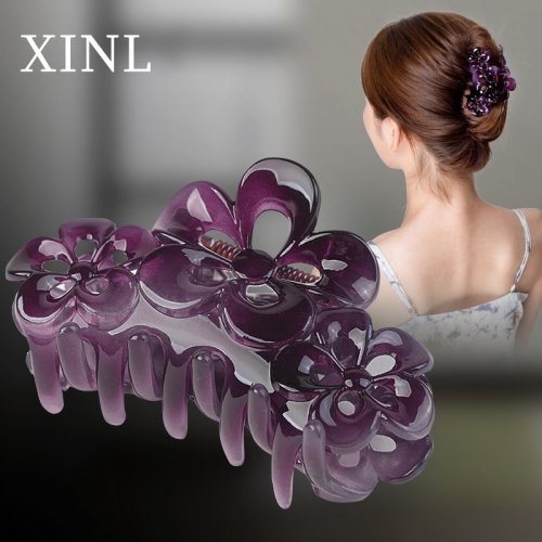 Large and medium tumble resistant bath plate hair clip top clip simple versatile back of the head horsetail hairpin clip head accessories