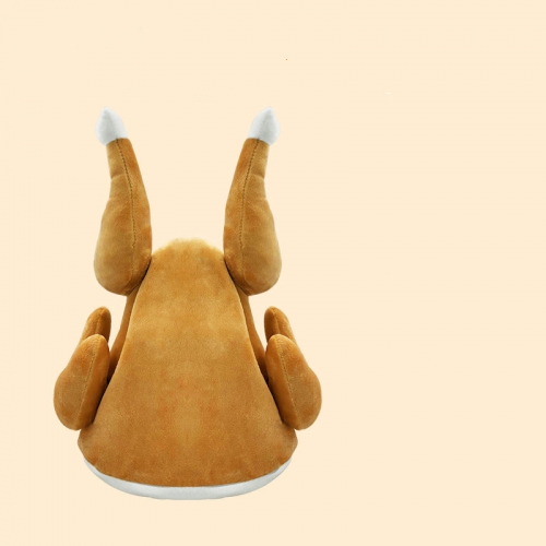 Chicken leg hood funny personality turkey hat moving chicken leg sand sculpture cute funny tide