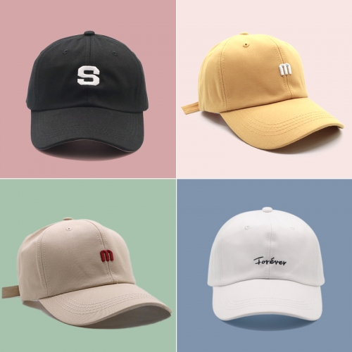 Cap female spring and autumn Korean tide brand cap versatile sunscreen cap male sun cap summer baseball cap