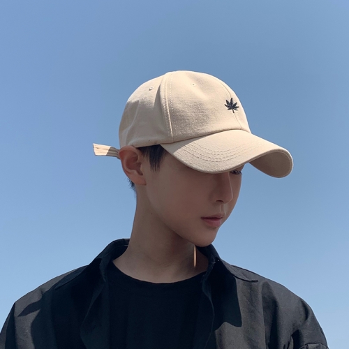 Hat men's trendy Korean cap ins trendy baseball cap men's spring and autumn new men's sunshade summer