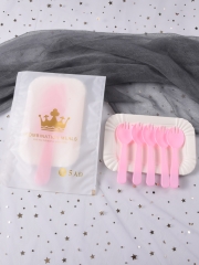 Pink 5 plate fork crown BAG 100 sets