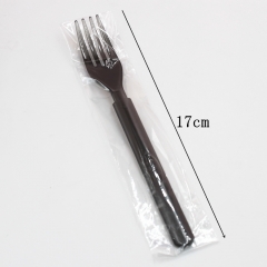 100 extra hard black individual forks