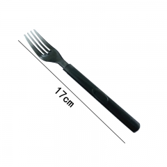 100 extra hard black simple forks