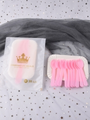 Pink 10 plate fork crown BAG 100 sets