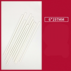 White bulk 6 * 197mm 500 pieces