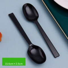 160 spoons Black 100