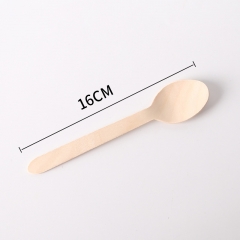 5 packs of 16cm simple spoon