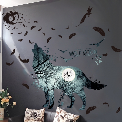 3D simulation wall stickers for dormitory decoration of wanghong boys' room